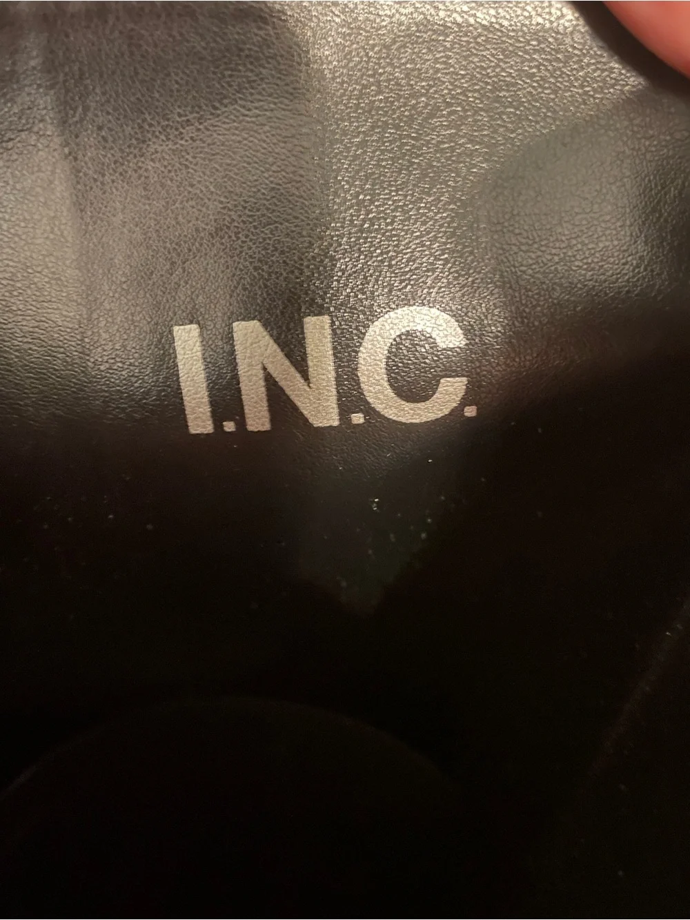 INC International Concepts Black Slouch Over-the-Knee Pointed Boots